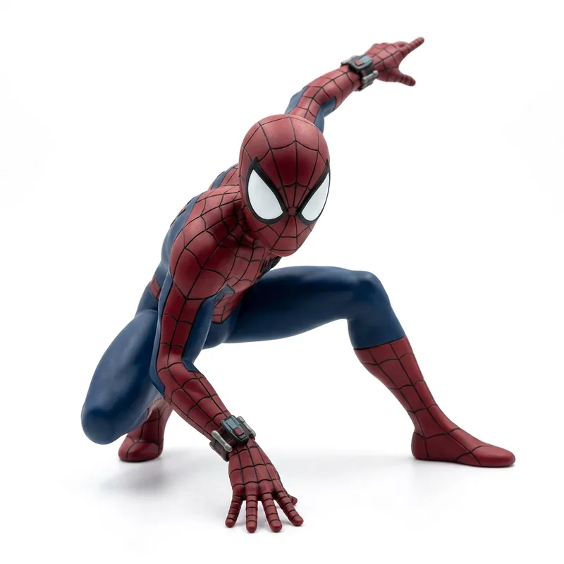 Figura Spider-Man pose accroupie